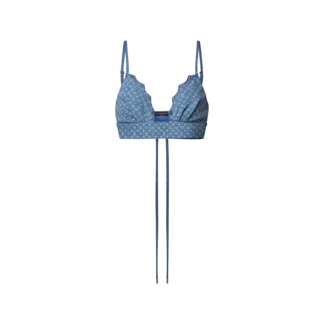 LOUIS VUITTON 2024SS デニムワンピース2024SS 38 Monogram Denim Bustier - Ready-to-Wear | LOUIS VUITTON